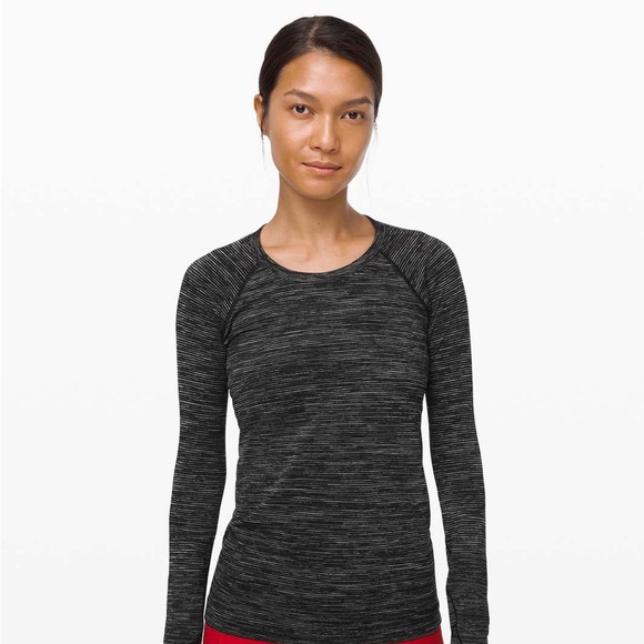 Lululemon Swiftly Speed Long Sleeve Space Grey - Picture 1 of 6